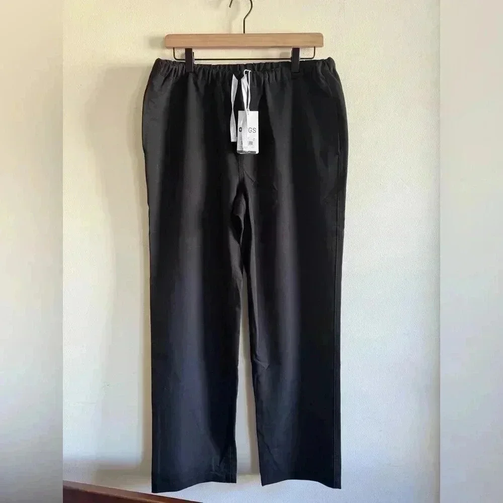 FIGS Men’s Pisco Basic Scrub Pants Black Size M (00892)